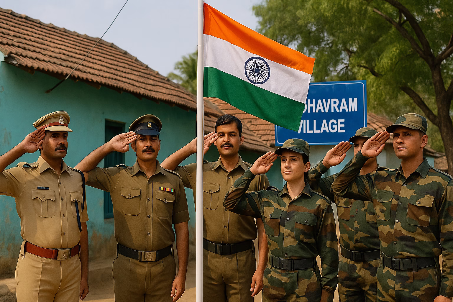 Army Village in India