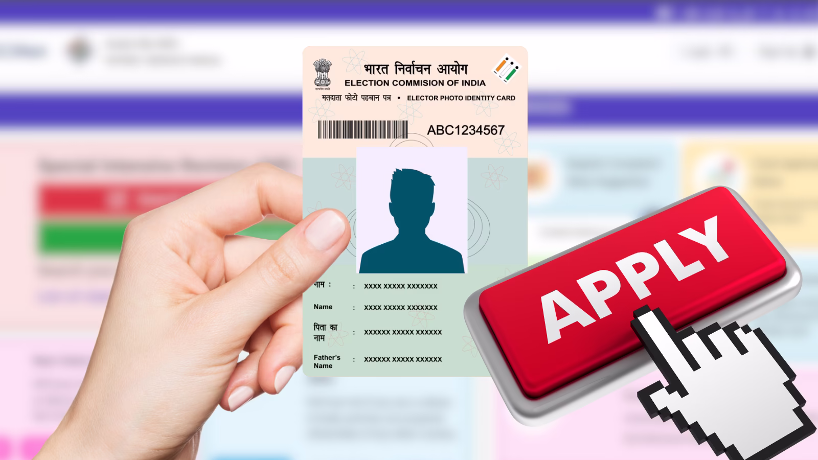 Voter Card Correction Online