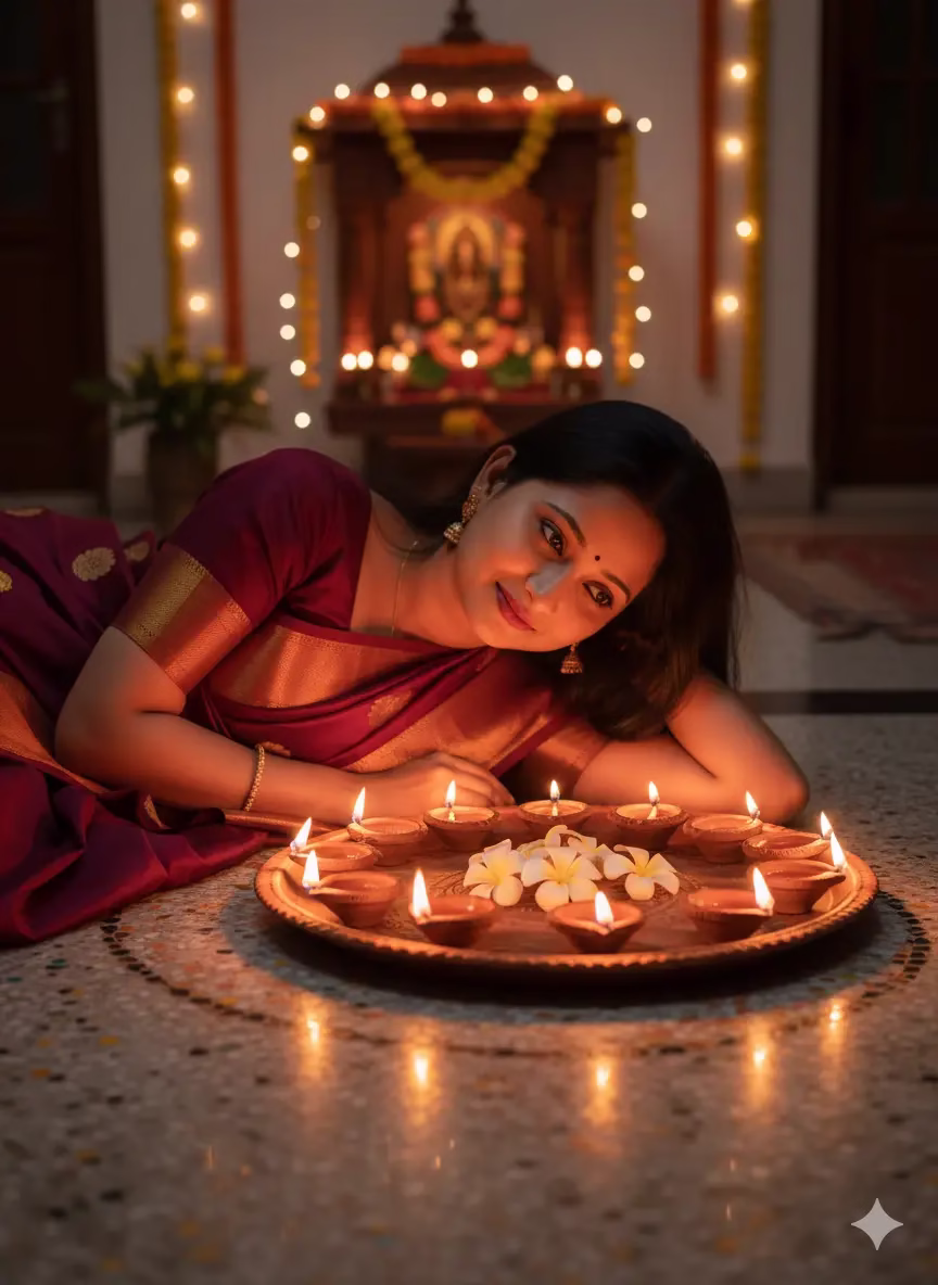 10 Diwali AI Image Prompt: কালীপুজোয় নিজেকে সাজান AI দিয়ে, রইল সেরা ১০ কপি পেস্ট রেডি প্রম্পট 10 Diwali AI Image