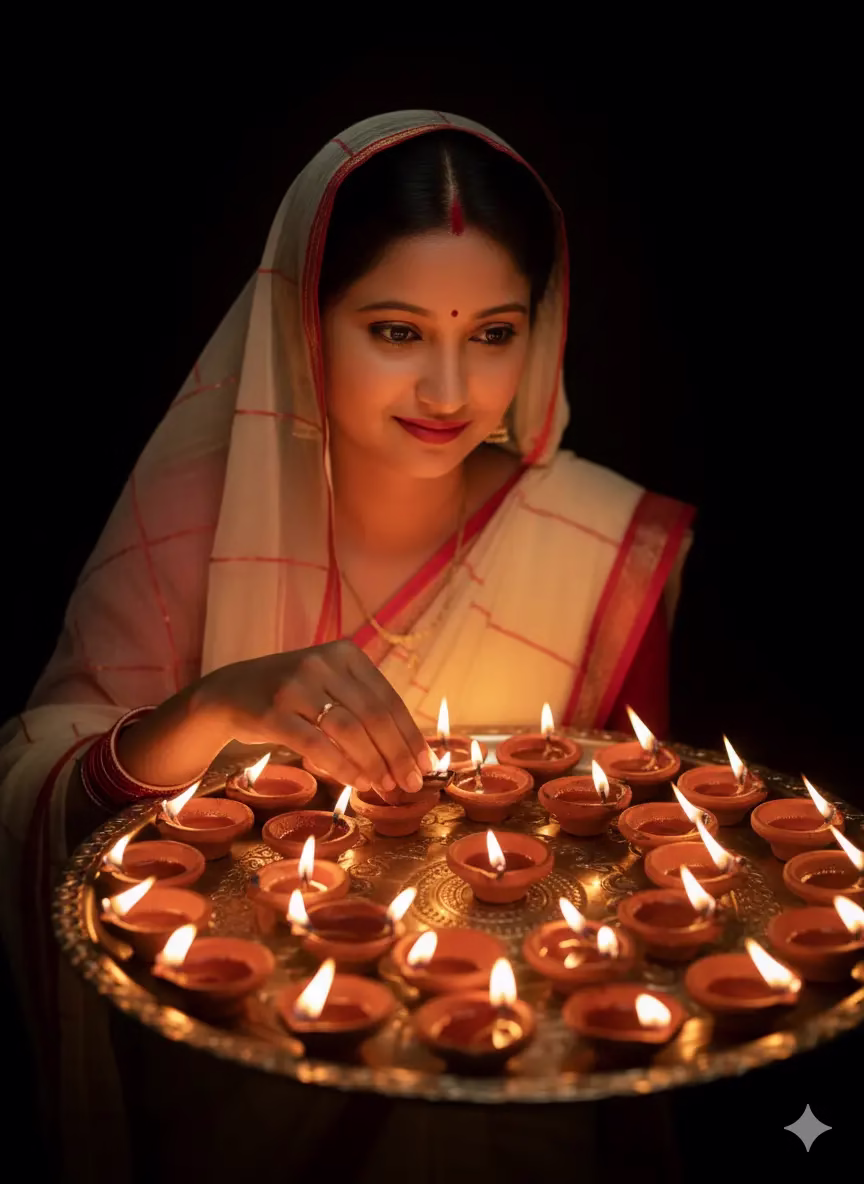 10 Diwali AI Image Prompt: কালীপুজোয় নিজেকে সাজান AI দিয়ে, রইল সেরা ১০ কপি পেস্ট রেডি প্রম্পট 8 10 Diwali AI Image Prompt